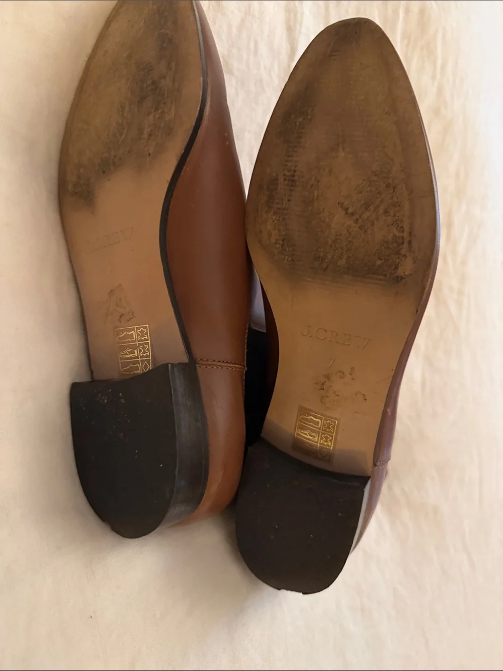 J.Crew Women’s Brown Leather Chelsea Boots